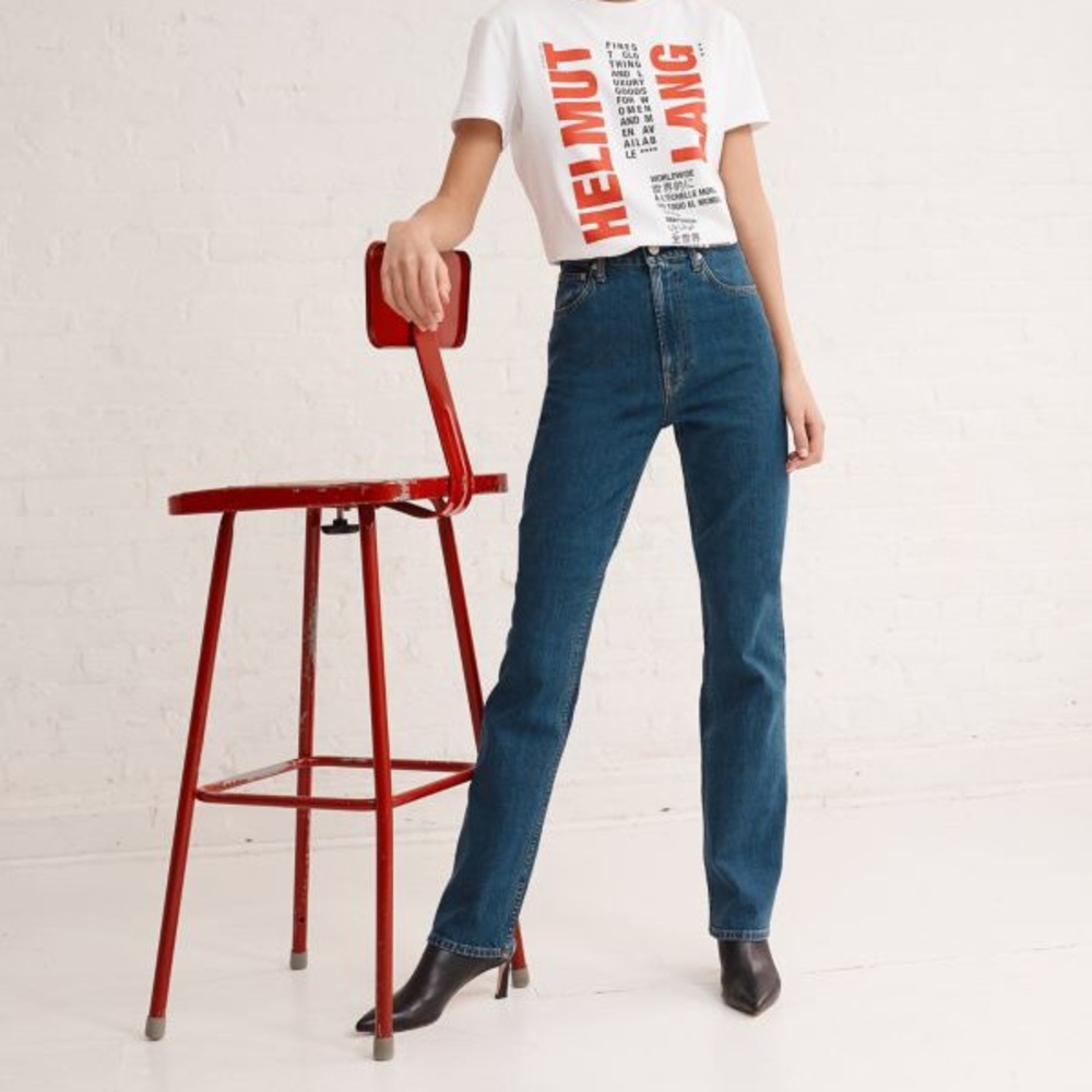 Helmut Lang Super High-rise Jeans